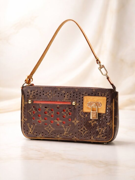 Louis Vuitton Handbags - Authentic Louis Vuitton Pochette Accessoires Perforated Monogram Bag